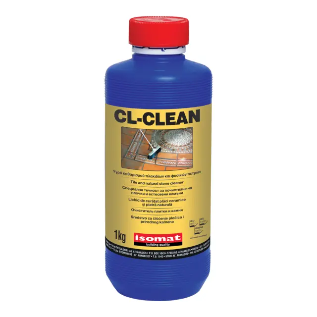 ISOMAT CL-CLEAN ΥΓΡΟ ΚΑΘΑΡΙΣΜΟΥ ΠΛΑΚΙΔΙΩΝ 1KG