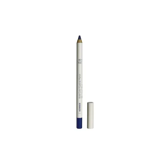 Korres Solid Color Eyeliner Pencil 04 Cobalt Blue, Απαλό Μολύβι για το Περίγραμμα των Ματιών Απόχρωση 04 Μπλε Κοβαλτίου 1.2gr