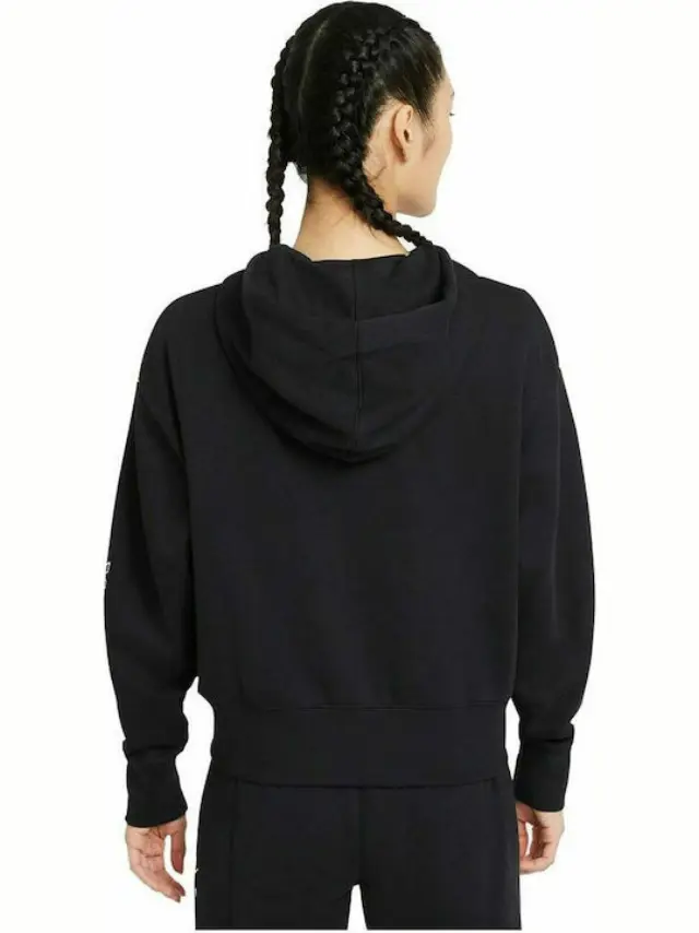 Nike Sportswear Air Γυναικεία Ζακέτα Φούτερ με Κουκούλα CZ8618-010 Μαύρη - M 2