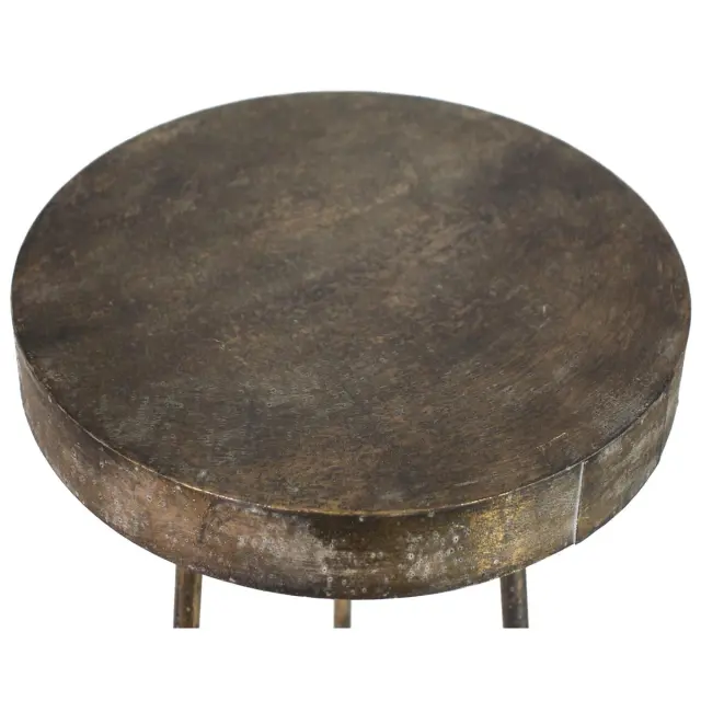 Τραπεζάκι Καφέ Μέταλλο 42.5x42.5x98cm 2