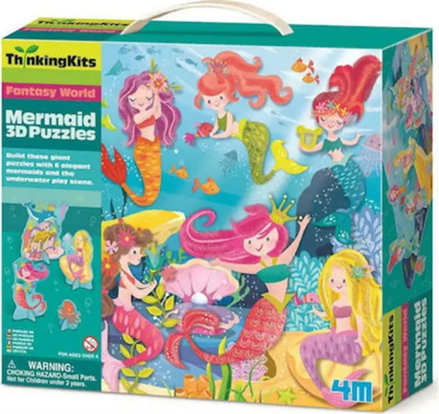 4M 3D Puzzle Δαπέδου Γοργόνες / 4M0477 (4M)