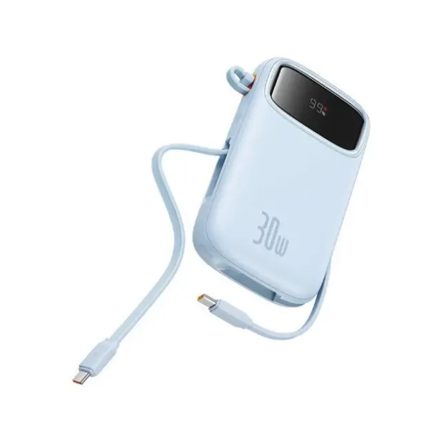 Baseus Powerbank QPow 2 10000mAh 30W 2xUSB-C blue (P10055008313-00) (BASP10055008313-00) 2