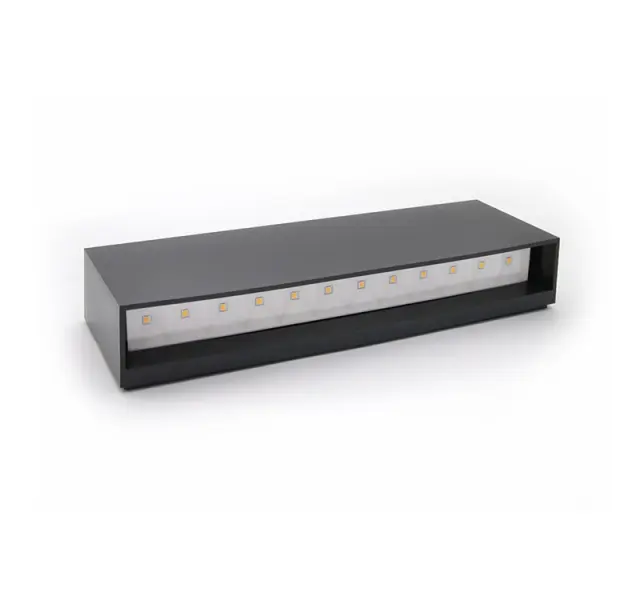 LED ΦΩΤΙΣΤ.PC ΟΡΘΟΓΩΝΙΟ ΜΟΝΗΣ ΚΑΤΕΥΘ.6W 3000Κ IP65 ΓΡΑΦΙΤΗΣ