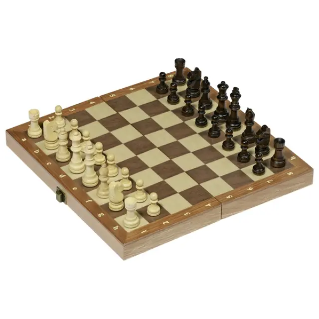 Goki Σκάκι από Ξύλο με Πιόνια 30x30cm για 7+ ετών 56921