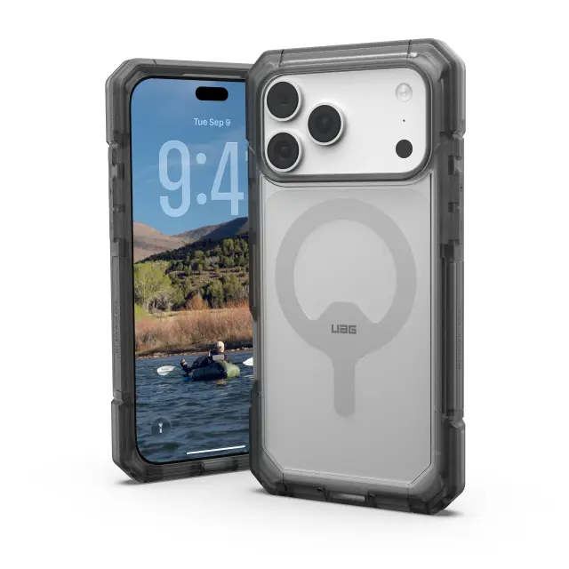 UAG Trooper MagSafe, clear/ash - iPhone 18 Pro Max/17 Pro Max