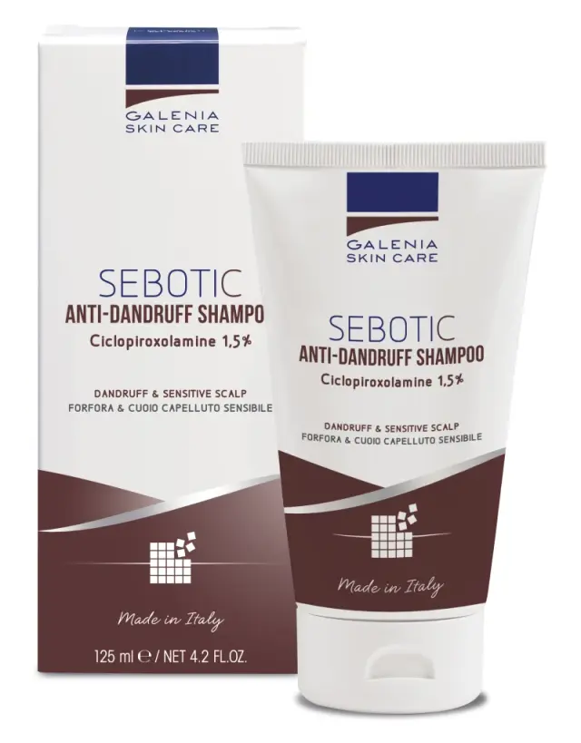 Galenia Skin Care Sebotic Anti-Dandruff Σαμπουάν για την Σμηγματορροϊκή Δερματίτιδα, Ξηρή & Λιπαρή Πιτυρίδα, 125ml