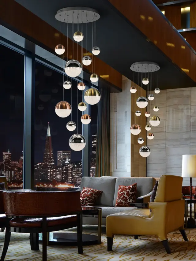SPHERE DIMMABLE LED LAMP Ø60 14L φωτιστικό Ορείχαλκος Χρώμιο