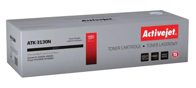Activejet ATK-3130N Toner (replacement for Kyocera TK-3130 Supreme 25000 pages black)