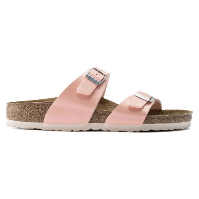 Birkenstock Πέδιλα Γυναικείο Birko-Flor(ανθεκτικό υλικό της Birkenstock-επιτρέπει την επαφή με το νερό) Ροζ BIR/SYDNEY GRACEFUL 1021465 CORAL