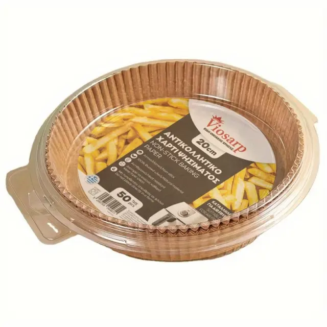 Viosarp Αντικολλητικό χαρτί ψησίματος 20x4.5cm 50τμχ Για Φριτέζα Airfryer VC2811