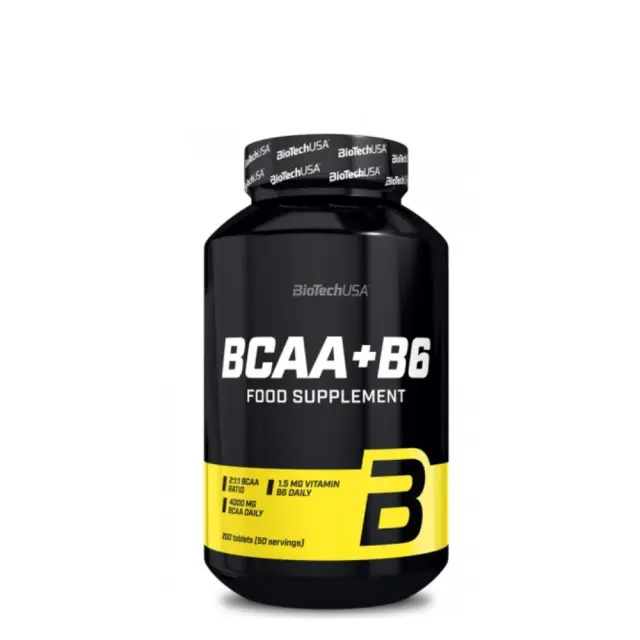 BioTechUSA BCAA+B6 200 tbl (12009010031)