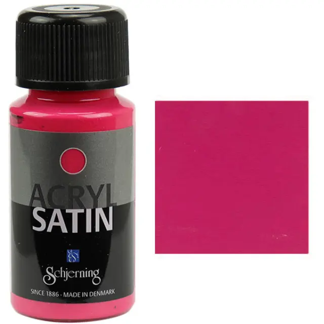 Ακρυλικό Χρώμα Schjerning Acryl Satin - 2117 Primary Red - 50ml
