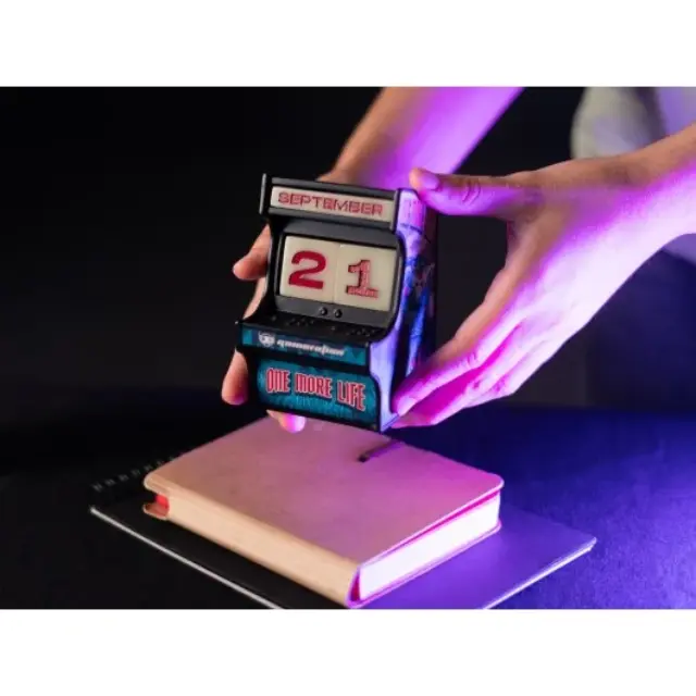 Grupo Erik Ημερολόγιο GAMERATION Arcade - Resin 3D Perpetual Calendar (CP3D07) 3