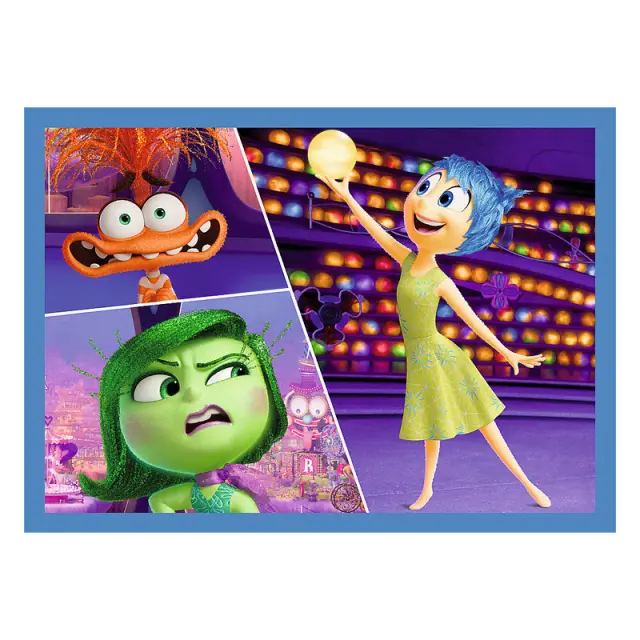 Παζλ Trefl 4 σε 1 Disney Inside Out 2 3
