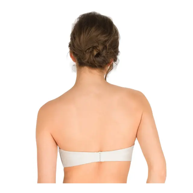 Wonderbra Γυναικείο Σουτιέν Ultimate Strapless Δαντέλα, Χρώμα Ιβουάρ 2