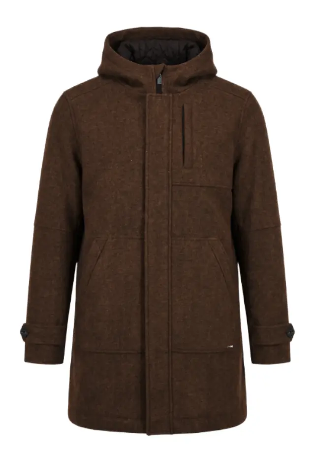 Funky Buddha ανδρικό μακρύ parka FBM014-041-01-1