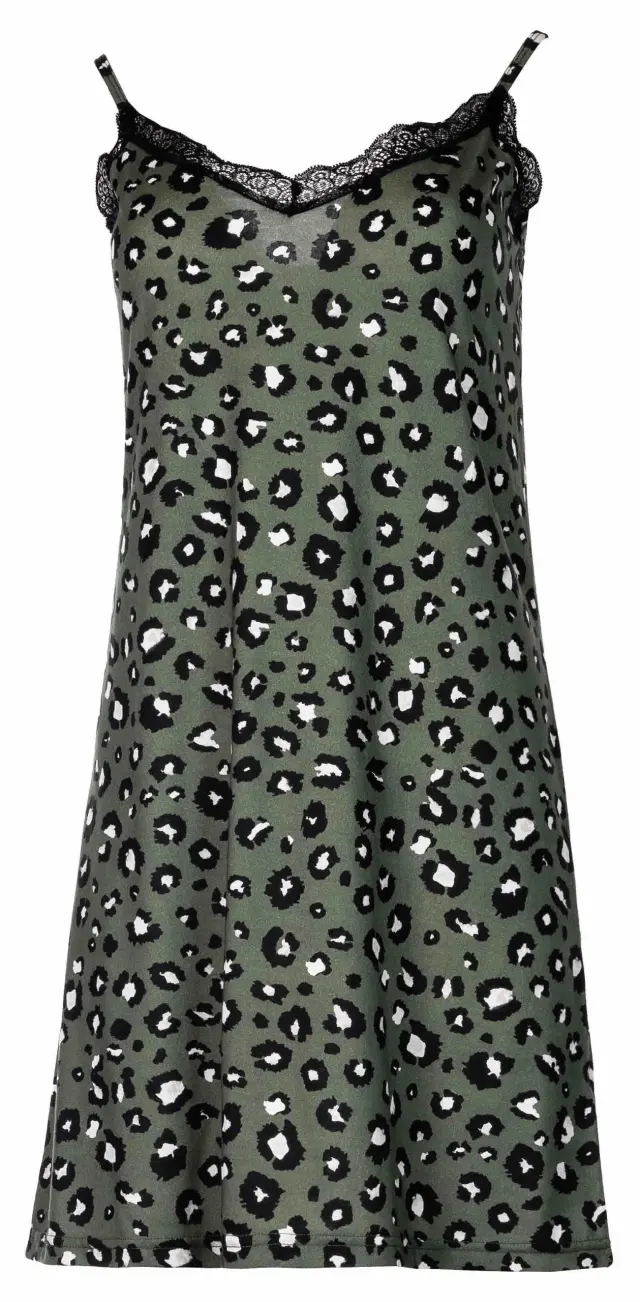 W917 - Type - NIGHTGOWN+ROBE 2PCSGREEN LEO 2