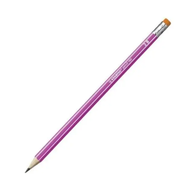 Stabilo 160 Μολύβι με Γόμα Φούξια 2160/01