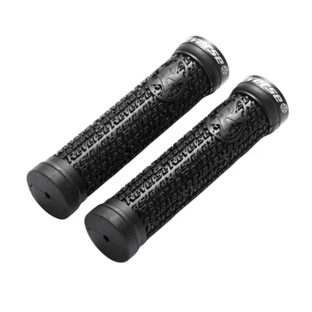 REVERSE Stamp Single Lock-On ΧΕΙΡΟΛΑΒΕΣ ΠΟΔΗΛΑΤΟΥ Ø30mm BLACK