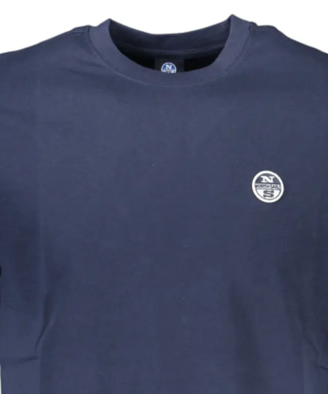 North Sails - Ανδρικό T-shirt Κοντομάνικο 902831-000-0802 Μπλε Σκούρο 3