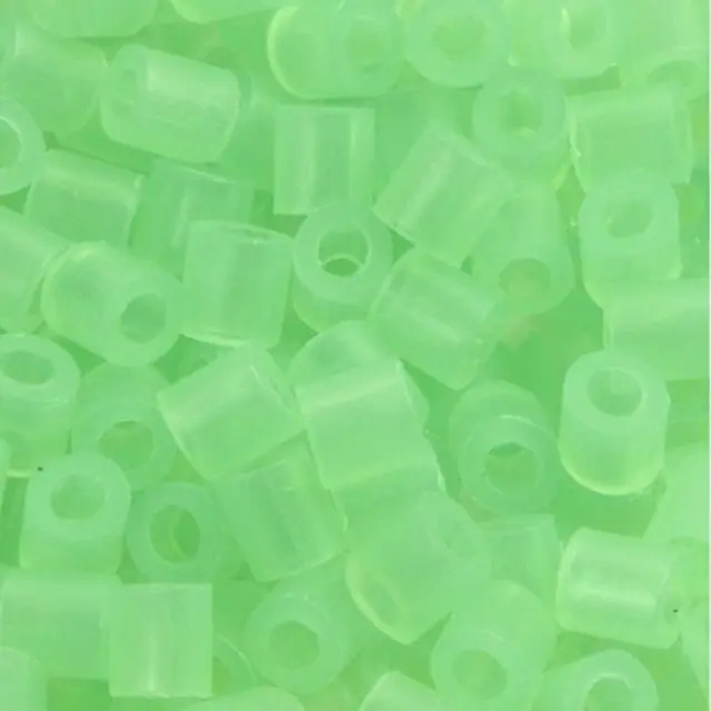 Χάντρες Nabbi ~Ø5xH5mm ~1100τεμ - Soft Green Transparent