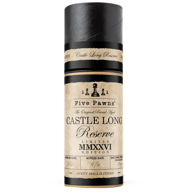 Castle Long Reserve MMXXVI 30ml (60ml) Limited Edition – Five Pawns 3