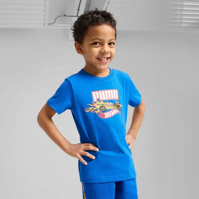 Puma Kids X Hot Wheels Graphic Tee Μπλε 630069-58 (Puma)