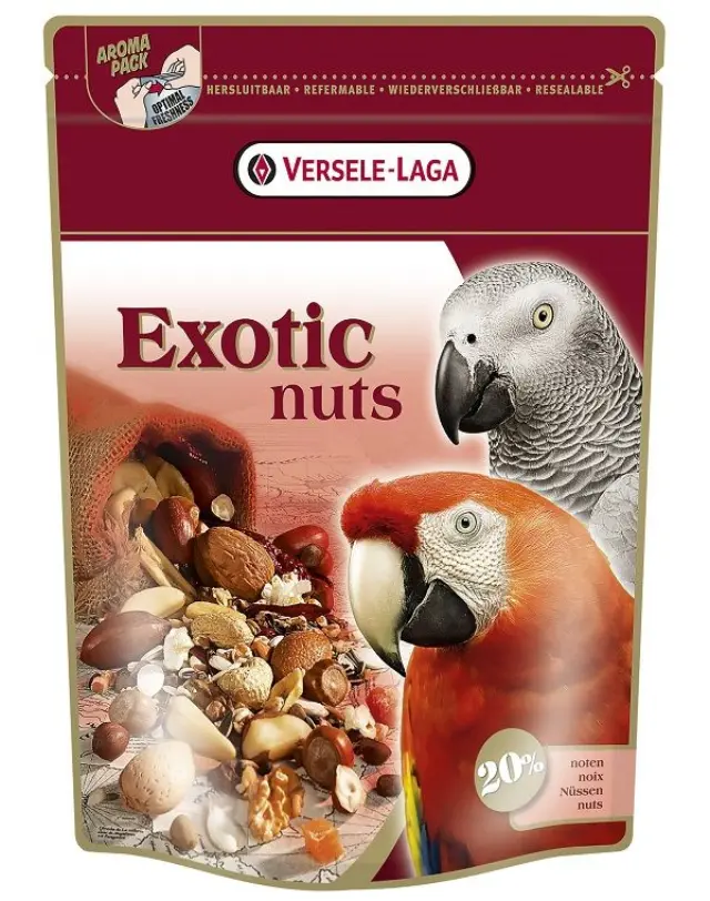 Versele Laga Prestige Parrots Exotic Nuts Μείγμα για Μεγάλους Παπαγάλους 750g 2