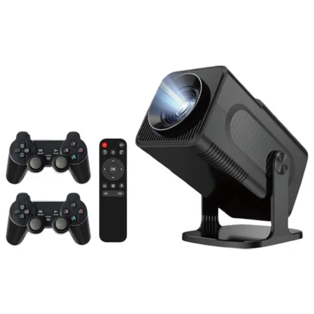 Volto SUN602 Projector LCD HD Λάμπας LED με Wi-Fi και Ενσωματωμένα Ηχεία Μαύρος