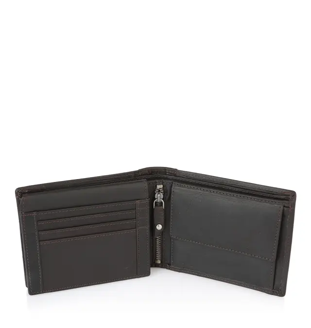 Δερμάτινο Πορτοφόλι Chesterfield C08.0201A00.161 Καφέ - ONESIZE 3