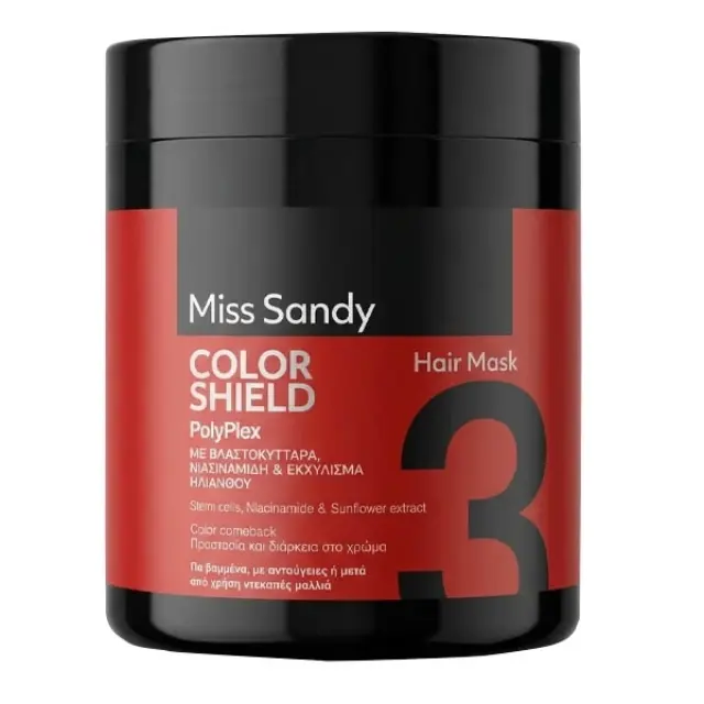 Miss Sandy Polyplex Μάσκα Μαλλιών Color Shield 1000ml