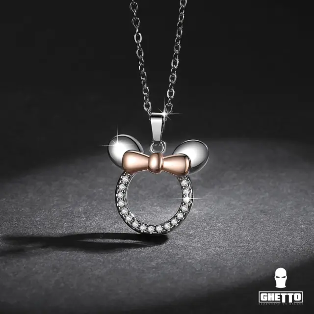 Ghetto Cute Necklace Minnie Cartoon For Women 2