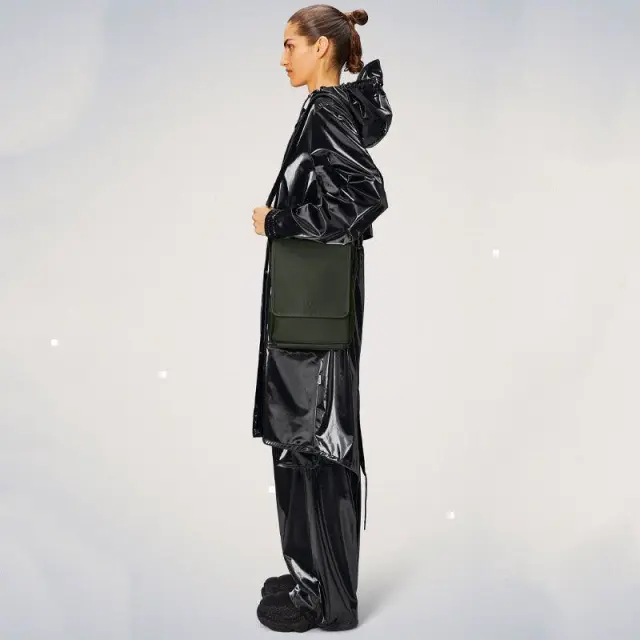 Τσάντα Χιαστί Rains Trail Reporter Bag W3 14550-03 Πράσινο - ONESIZE 2
