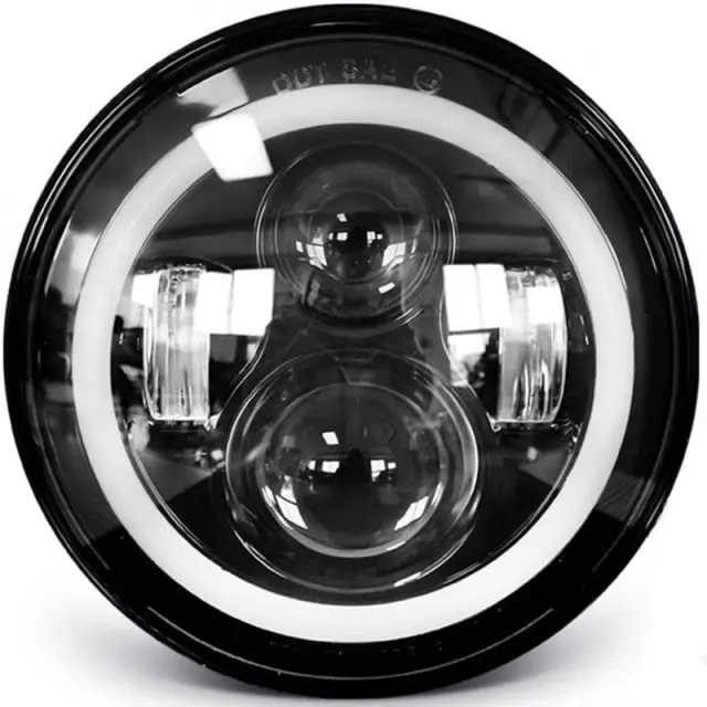 ΠΡΟΒΟΛΕΑΣ CANBUS 5.5'' ΜΕ ΒΥΣΜΑ Η4 ΚΑΙ ANGEL EYES 7660