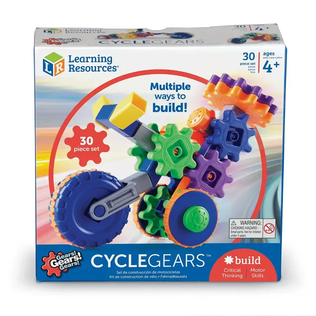 Learning Resources Εκπαιδευτικό Παιχνίδι Gears! Gears! Gears!® CycleGears™ για 4+ ετών LER 9231