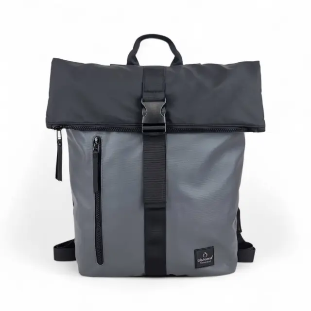 Αδιάβροχο Σακίδιο Πλάτης Diplomat Brooklyn BR304 – 15lt (40x30x13cm) με Θήκη Laptop 15,6" - Πράσινο