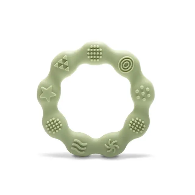Lorelli Μασητικό Σιλικόνης Ring Fresh Green 10210920004
