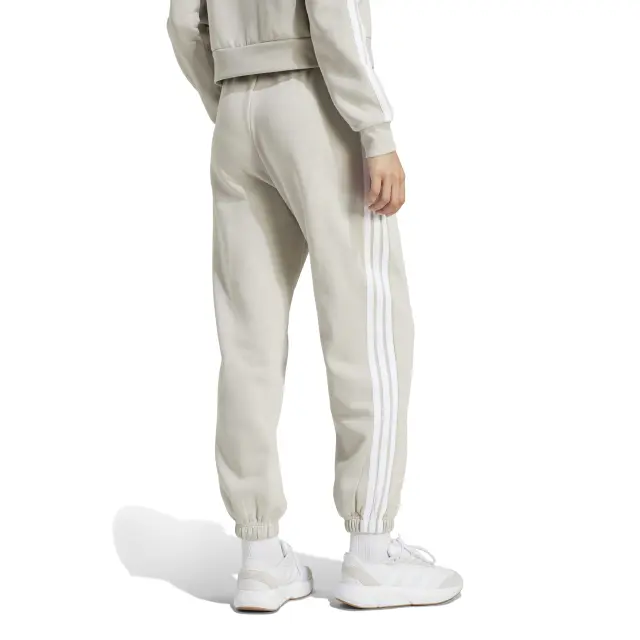 Adidas Essentials 3-Stripes Fleece Loose-Fit Pants JX7697 - L 2