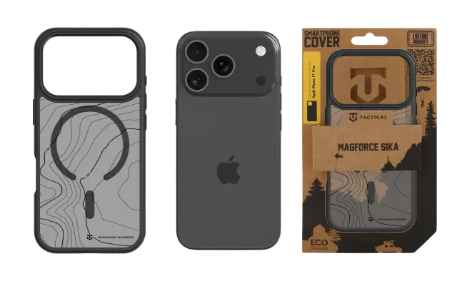 Tactical MagForce Hyperstealth Sika Cover for Apple iPhone 18 Pro/17 Pro Asphalt 3