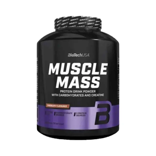 Biotech USA Muscle Mass με Κρεατίνη Χωρίς Λακτόζη με Γεύση Σοκολάτα 4kg