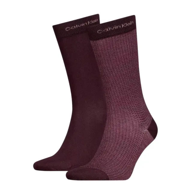 Calvin Klein Ανδρικές Κάλτσες Runfree Plating - 2 Ζεύγη, Χρώμα Fudge - ONESIZE