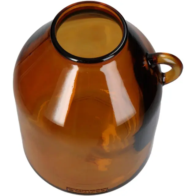 Βάζο Amber Ανακυκλωμένο Γυαλί 21x21x25.5cm 2