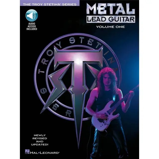 Hal Leonard Metal Lead Guitar Volume 1 - Troy Stetina (Book - Audio)