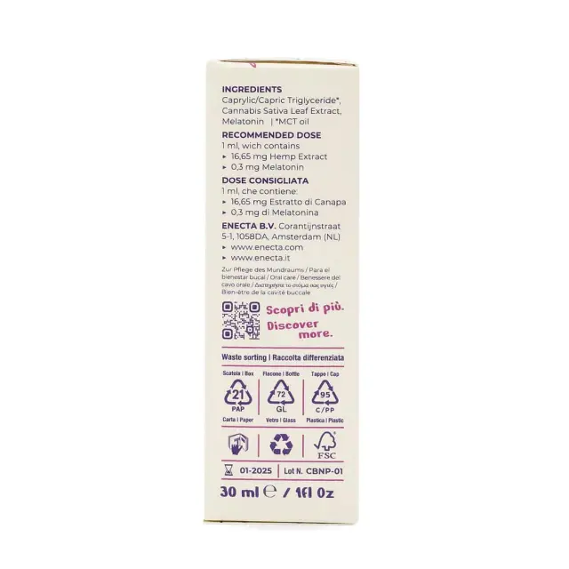 CBNight Formula Plus enecta (CBD, CBN, Melatonin) – 30 ml 3