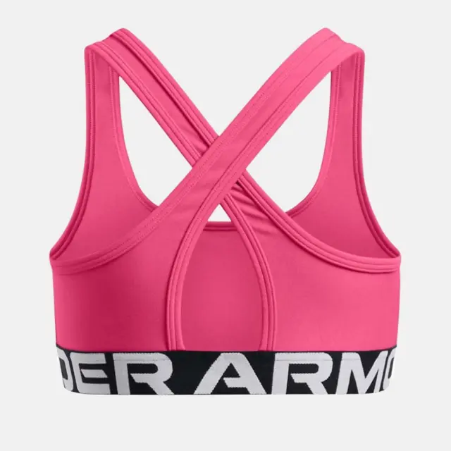 Under Armour Girl's Crossback Bra Ροζ 1390066-637 (Under Armour) 2