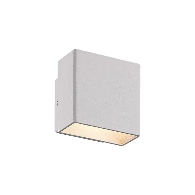 Nek Φωτιστικό Led τοίχου Up/down 7W 3000K IP54 8.2x8.2x5.8cm λευκό Άσπρο