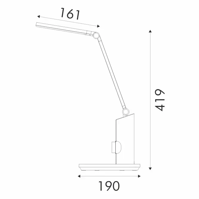 ΦΩΤΙΣΤΙΚΟ ΓΡΑΦΕΙΟΥ ΓΚΡΙ ΠΛΑΣΤΙΚΟ LED SMD 10W 550LM CCT 2800K – 3800K – 5700K IP20 / BL1239G 3