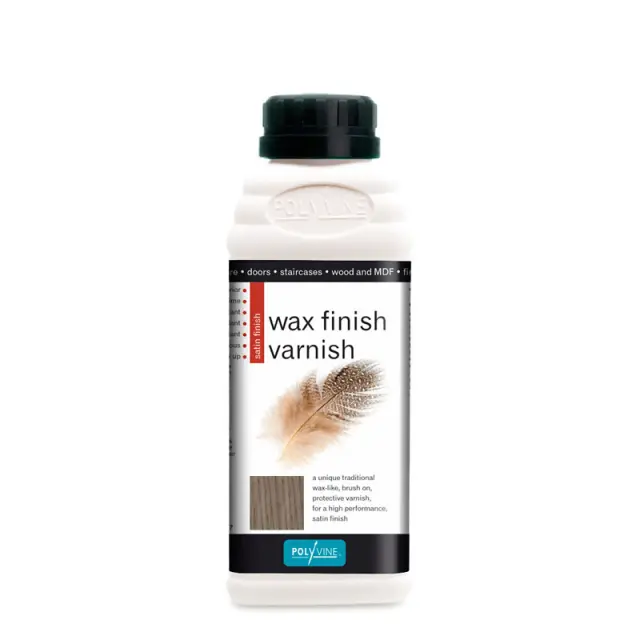 Βερνίκι Wax Finish Polyvine Taupe Σατινέ 500ml