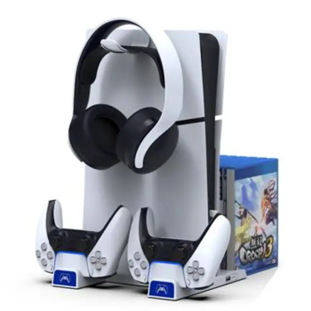 iPega P5S009 Multifunctional Charging Stand for PS5 Slim White