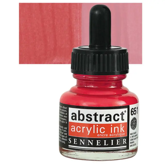 Sennelier Abstract Ακρυλικό Μελάνι 651 Venetian Pink - 30ml